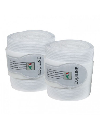 Equiline Working bandage elastik+fleece