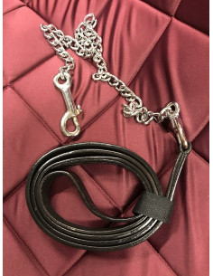 TopLine Kedjegrimskaft Läder