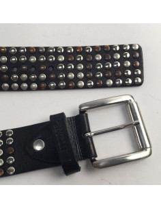Pikeur Läderskärp med nitar 2