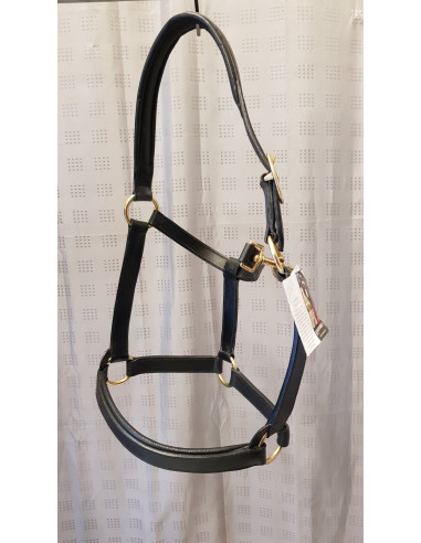 Jan Brink Collection Lädergrimma Svart X-Full