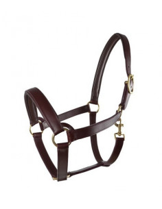 Jan Brink Collection Lädergrimma Svart X-Full