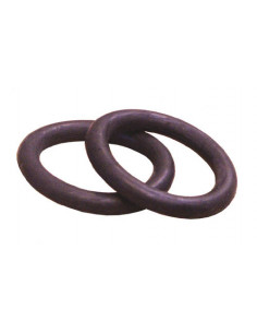 Gummiring till stigbyglar Svart