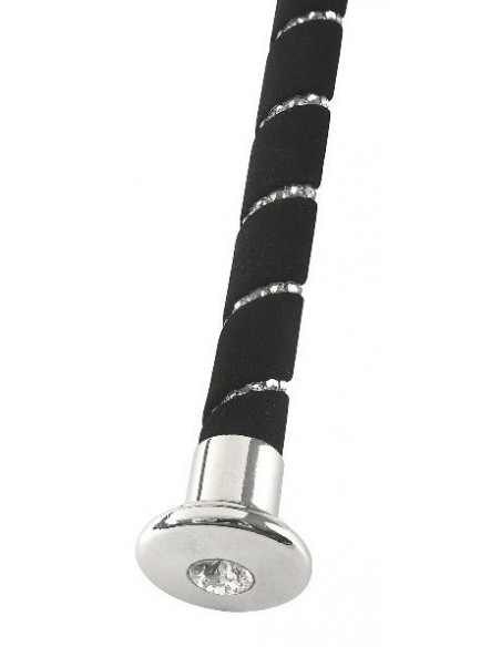 Fleck dressyrspö swarovski Svart 120cm