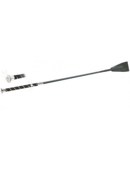 Fleck hoppspö swarovski Svart 65cm