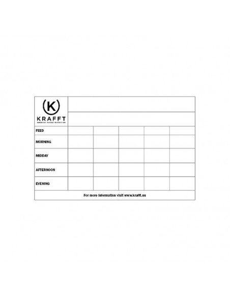 KRAFFT Fodertavla dubbelsidig