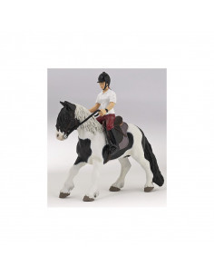 Papo Ponny med sadel och träns