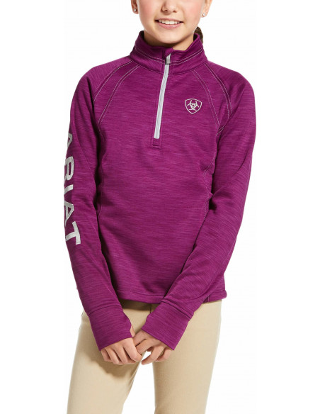 Ariat girls Tek Team 1/2 zip sweatshirt