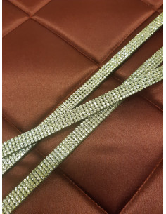 Swarovskipannband Rak Silver 2