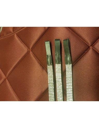 Swarovskipannband Rak Silver