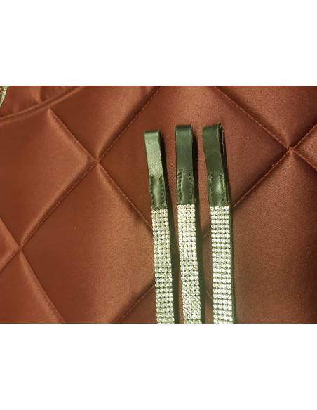 Swarovskipannband Rak Silver