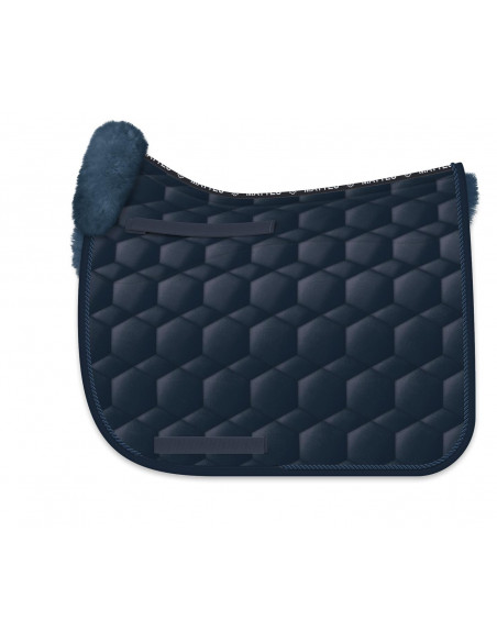 Mattes fårskinnsschabrak kant fram toniton