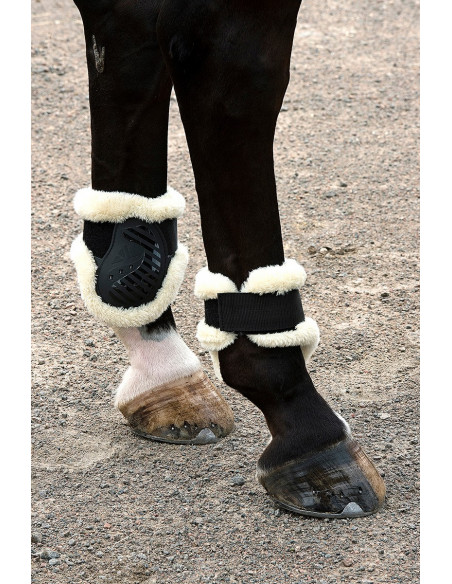 Protector Q-tech Benskyddset med ludd