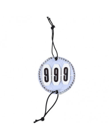 Hansbo Nummerlapp Glitter