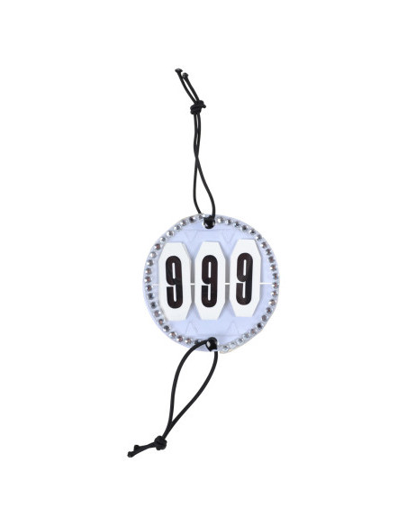 Hansbo Nummerlapp Glitter