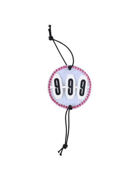 Hansbo Nummerlapp Glitter