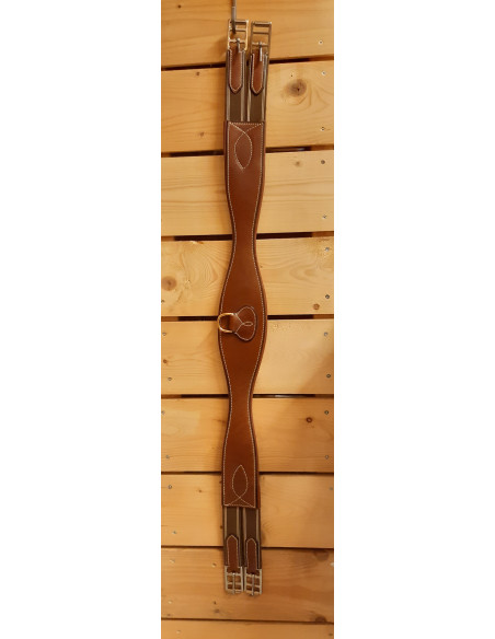 Samson Prime Lädergjord Cognac