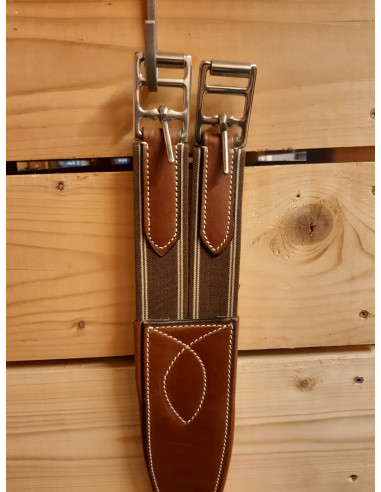 Samson Prime Lädergjord Cognac