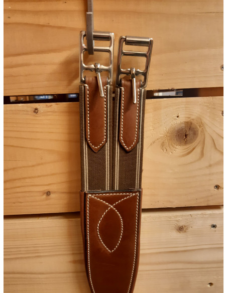 Samson Prime Lädergjord Cognac