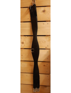 Samson Lädergjord Svart