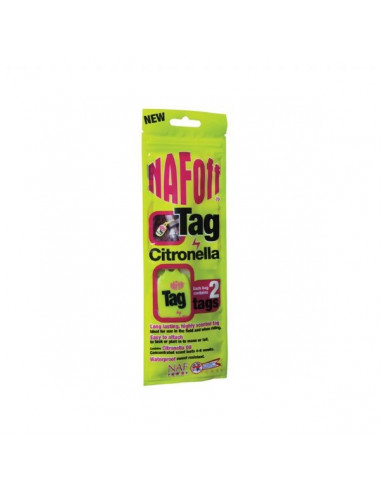 NAF Citronella OFF tag 2pack