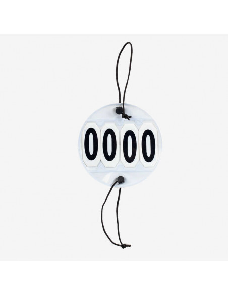 Nummerlapp 4-siffrig