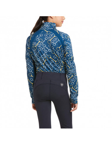 Ariat Sunstopper 2.0 1/4 Zip Baselayer Jr