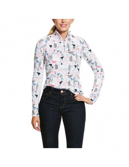 Ariat Sunstopper 2.0 1/4 Zip Baselayer