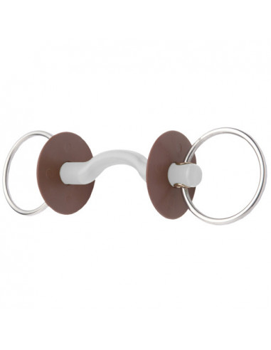 Beris Snaffle Tongue port 6cm ring soft Beris Snaffle Tongue port 6cm ring soft