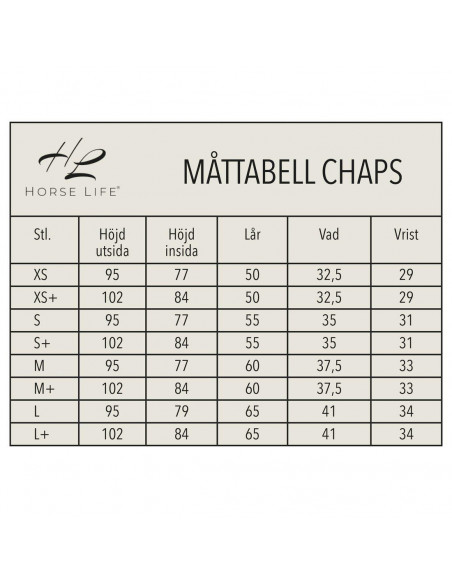 HorseLife Långa Chaps