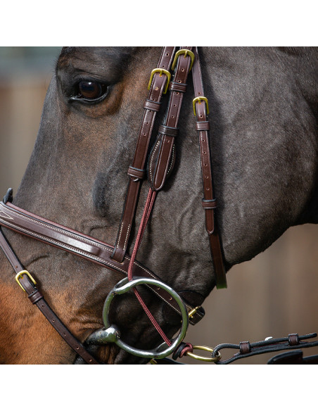 Dyón Gagstrap med avtagbar ring Mässingsspännen