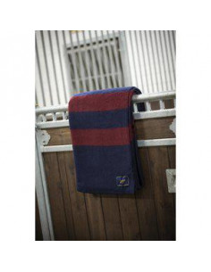 Lippo Ullfilt Marin/Vinröd 100% ull 2