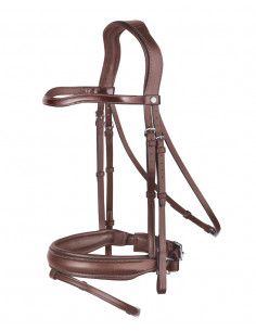 Renaissance Dressyrträns med lackpannband