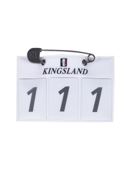 Kingsland Classic Nummerlapp 3 Siffror