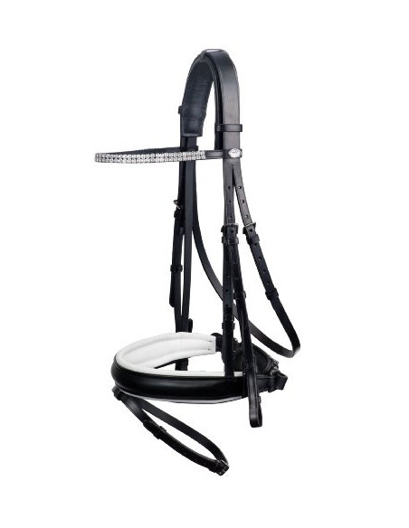 Schockemöhle träns Kentucky Svart/Vit X-full