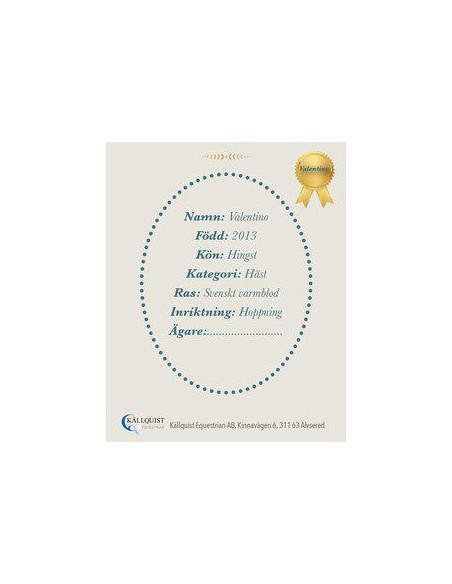 Käpphäst Valentino