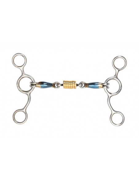 Shires Blue Alloy Tom Thumb with Roller Link